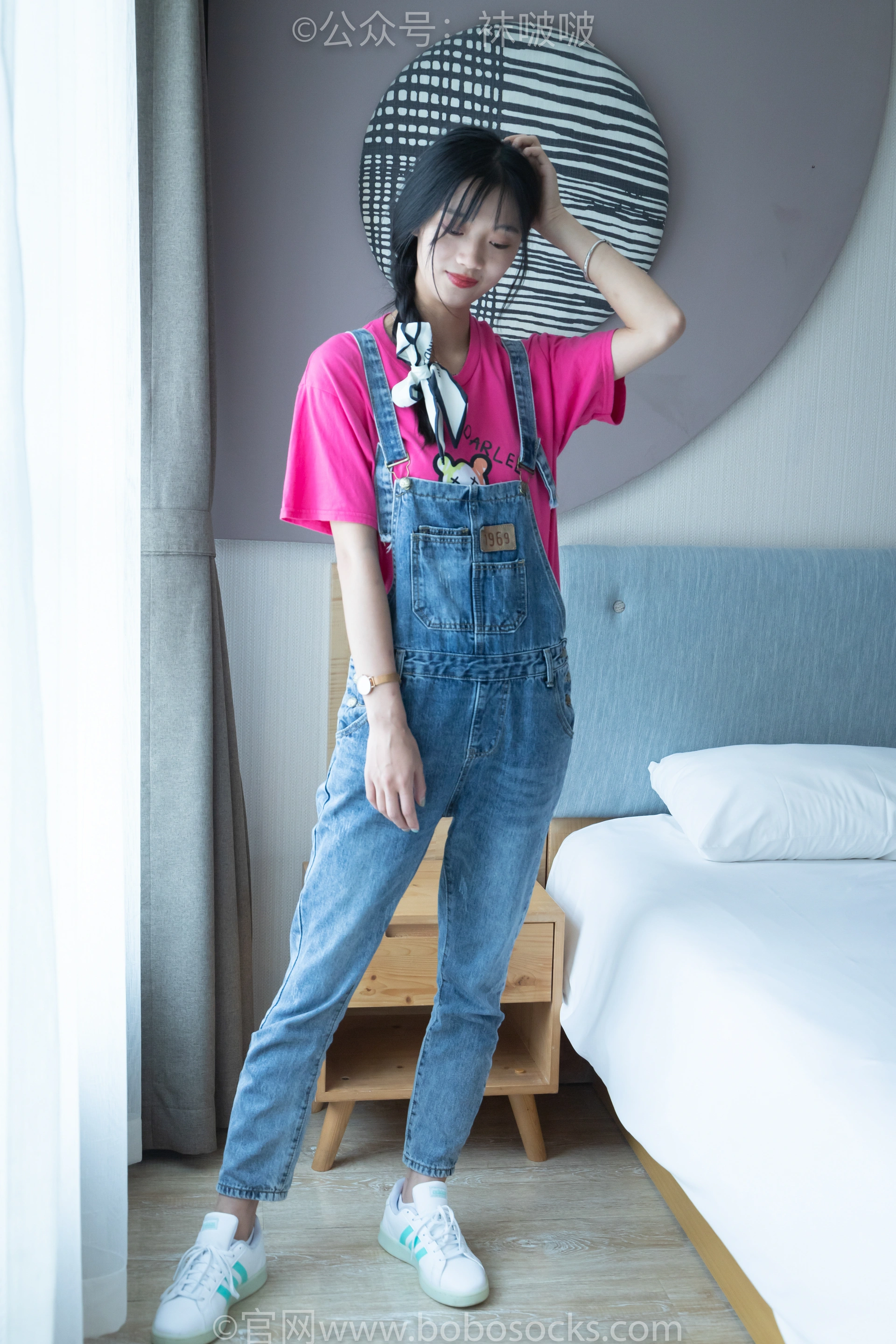 [BoBoSocks袜啵啵]NO.024 涵涵-板鞋、白棉袜、裸足 3